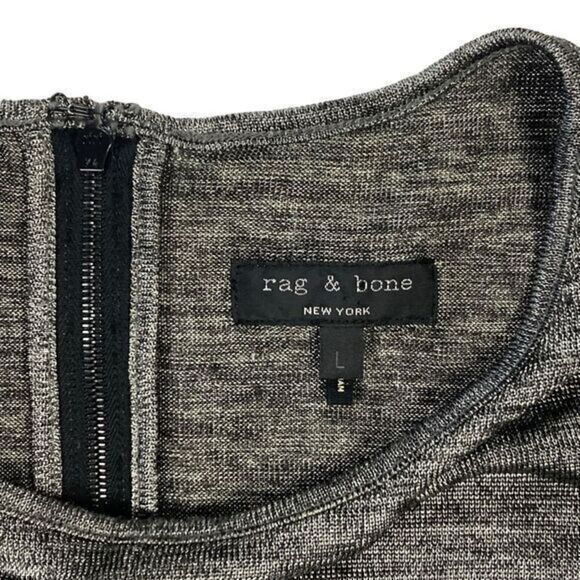 Rag & Bone Blouse Womens Large Cold Shoulder Casual Preppy Lightweight Comfy Top - Picture 15 of 15